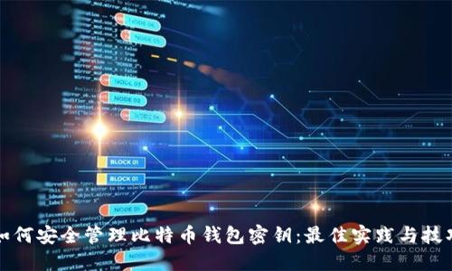如何安全管理比特币钱包密钥：最佳实践与技巧