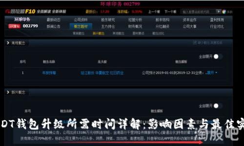 USDT钱包升级所需时间详解：影响因素与最佳实践