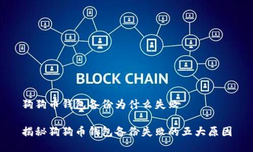 狗狗币钱包备份为什么失败

揭秘狗狗币钱包备份失败的五大原因