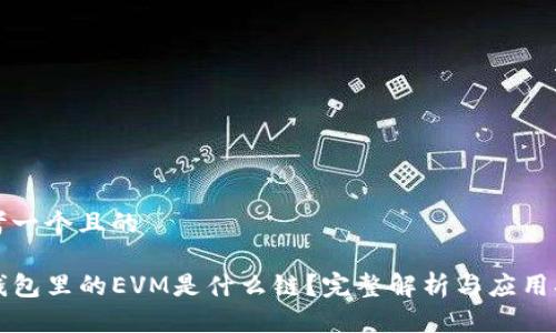 思考一个且的

TP钱包里的EVM是什么链？完整解析与应用指南